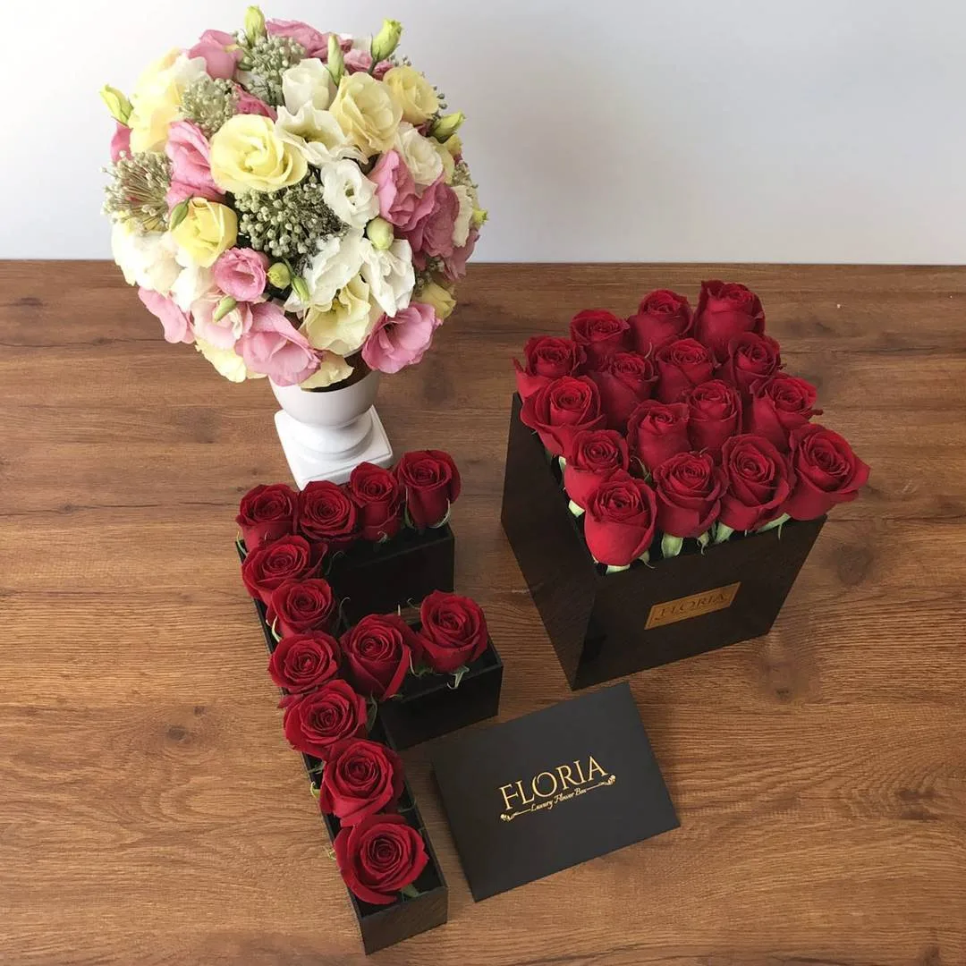 باکس گل حروف اسم