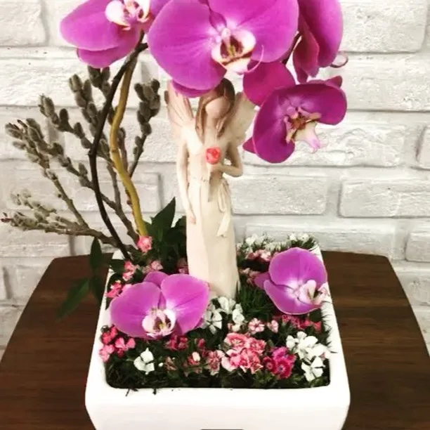 پکیج آنجل گل و مجسمه