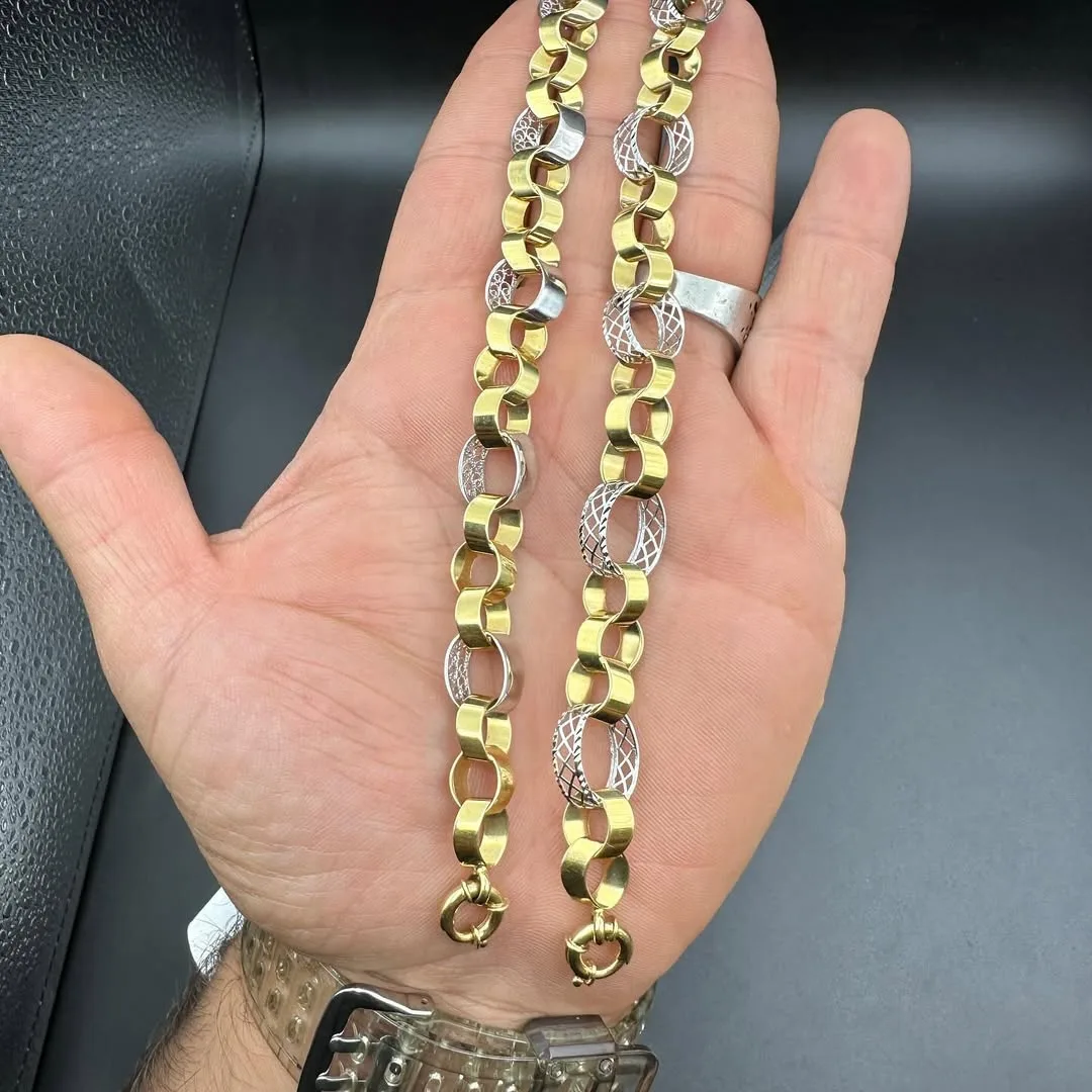 دستبند و زنجیر طلا — عکس ۲