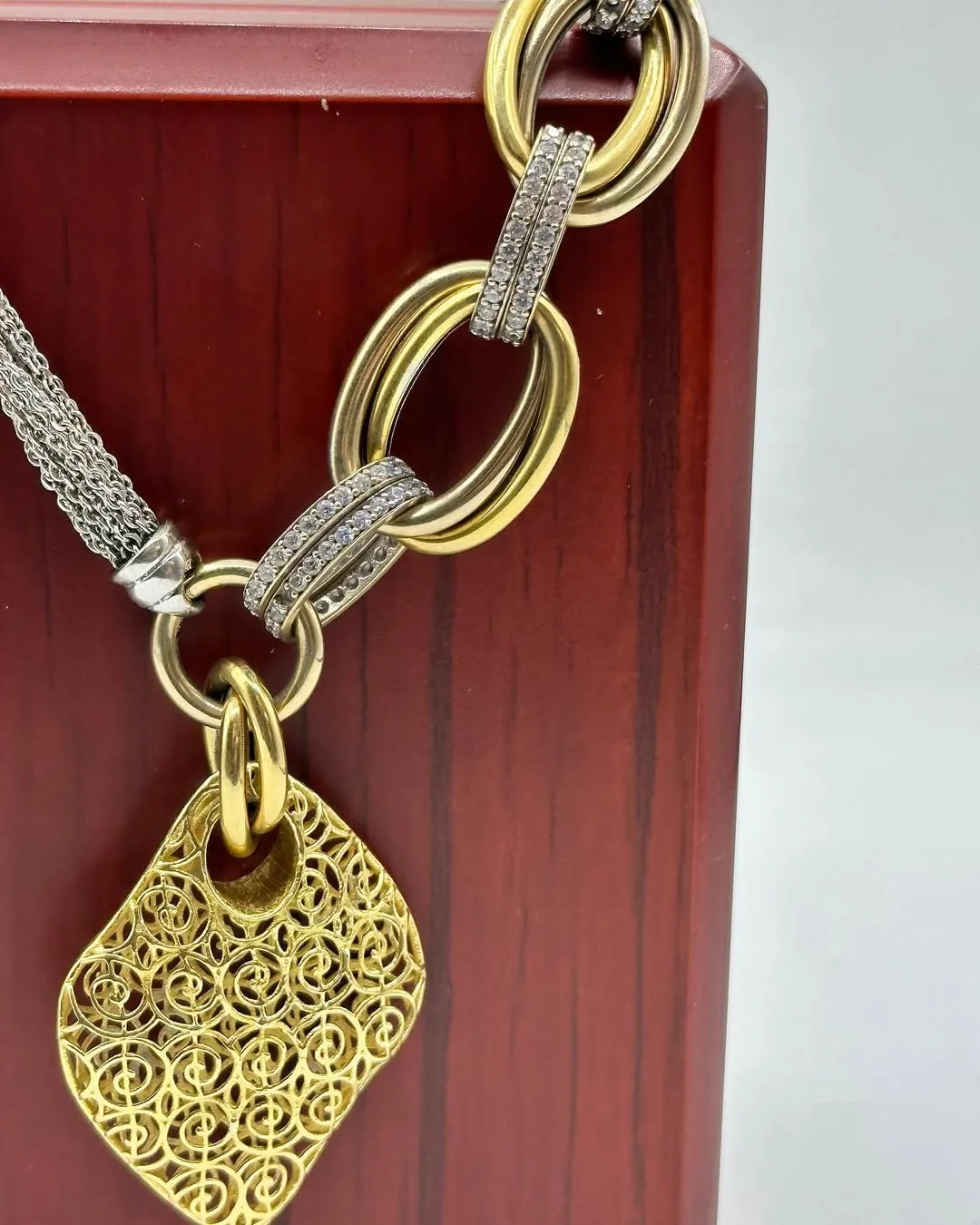 گردنبند طلا جت کم اجرت — عکس ۴