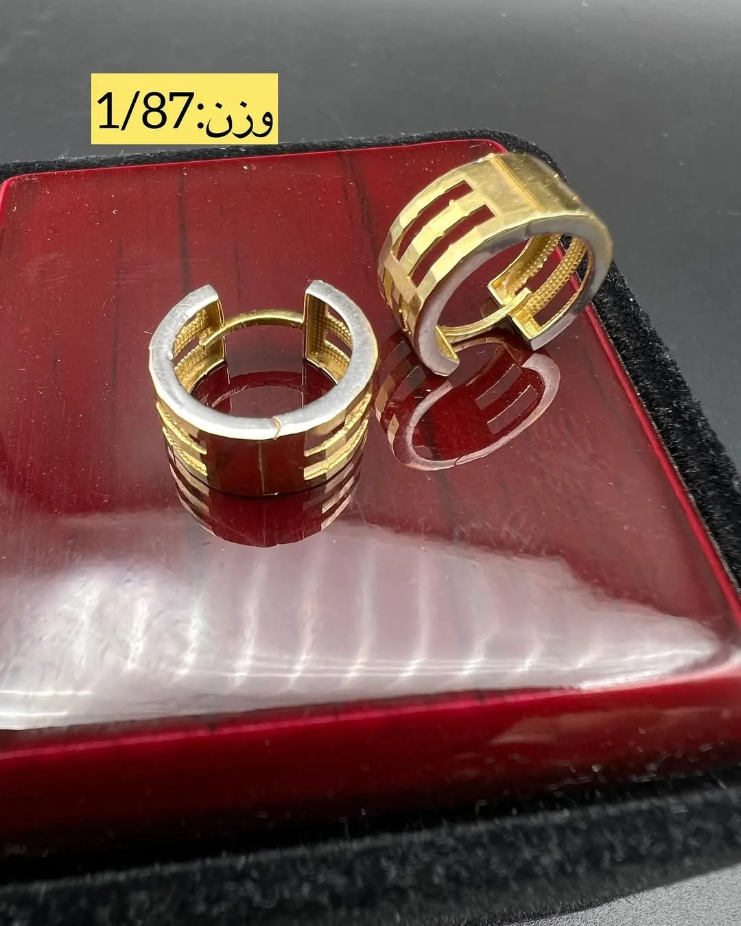 گوشواره کلیپسی اومگا