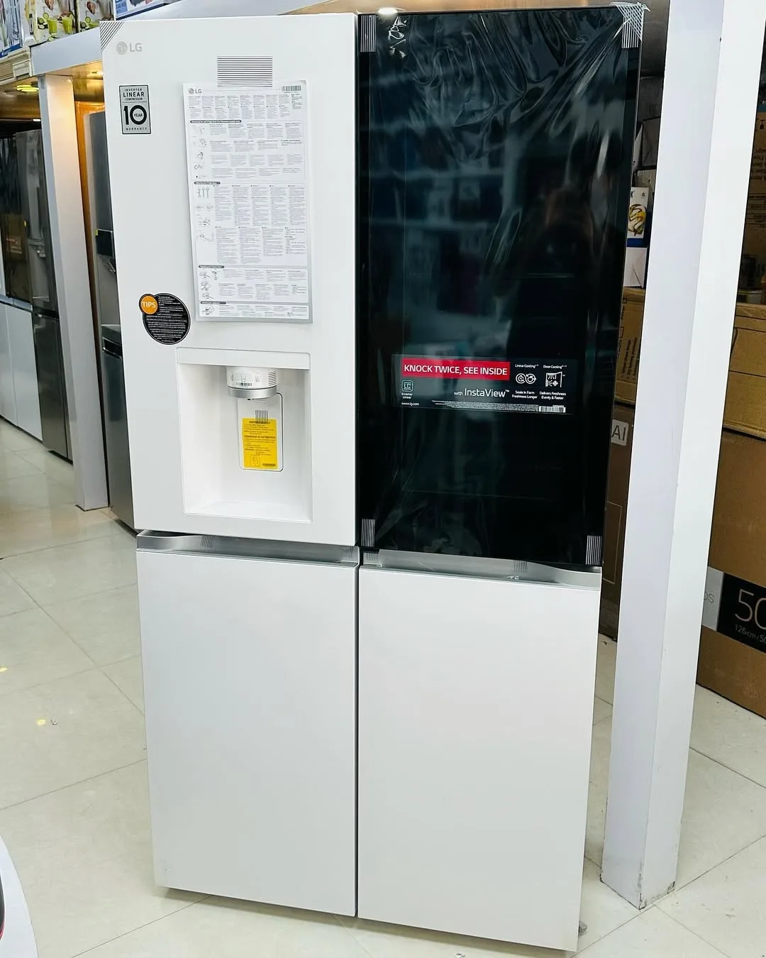 یخچال پنج‌درب اینستاویو مدل X39 ال‌جی