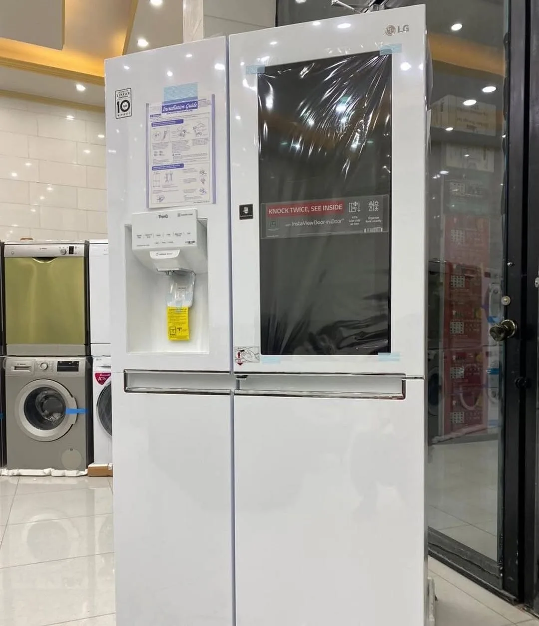 یخچال ساید بای ساید اینستاویو مدل X257 ال‌جی