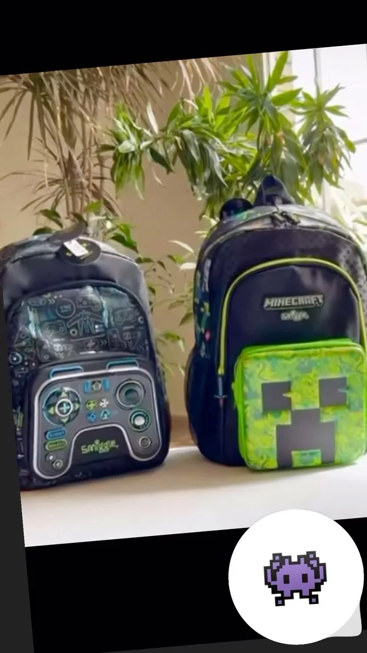 کوله پشتی ماینکرافت اسمیگل Smiggle