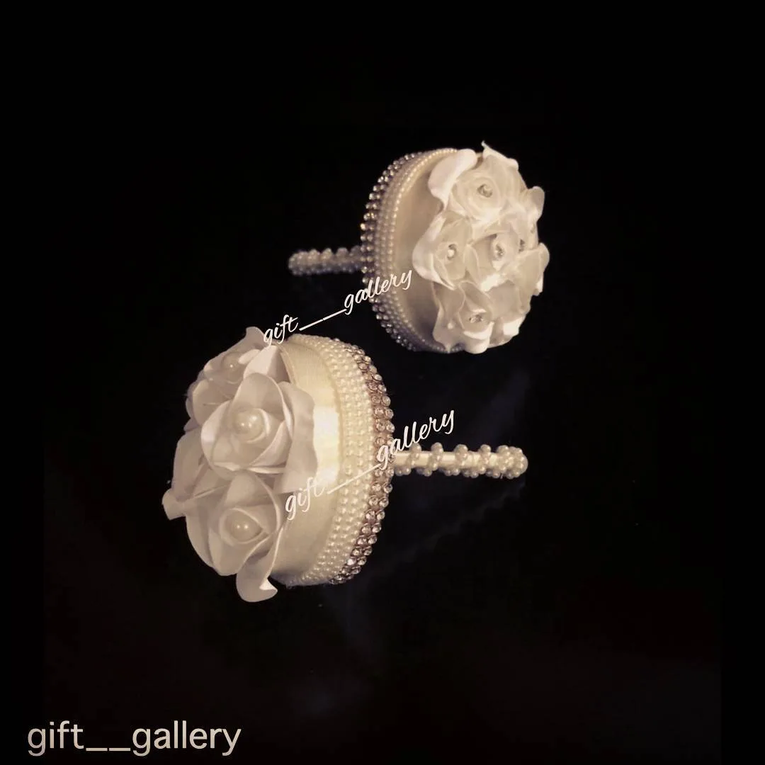 گیفت جعبه مرواریدی گل