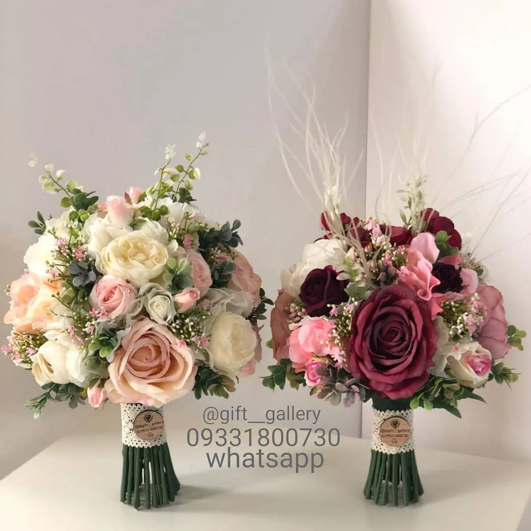 دسته گل عروس مصنوعی