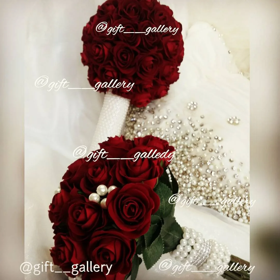 دسته گل رز