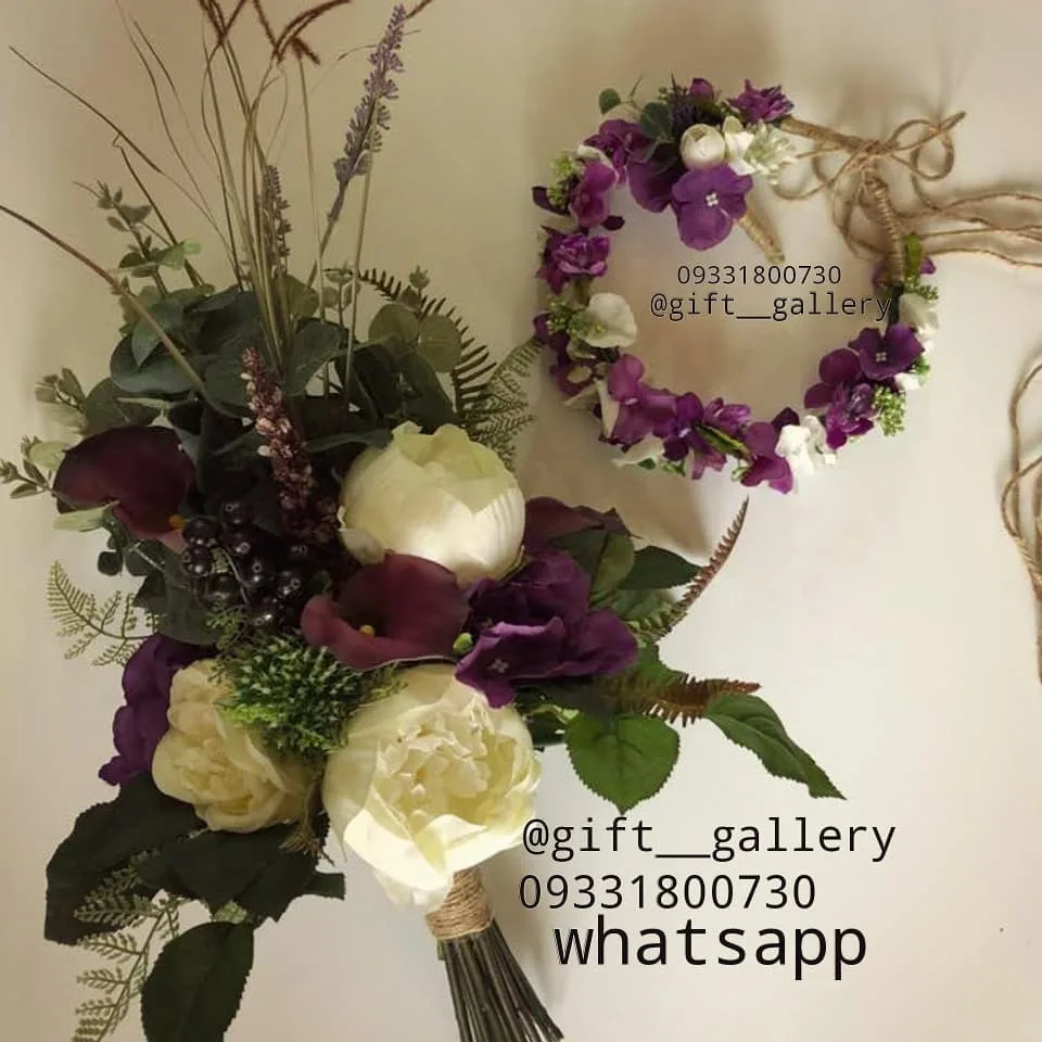 دسته گل عروس مصنوعی