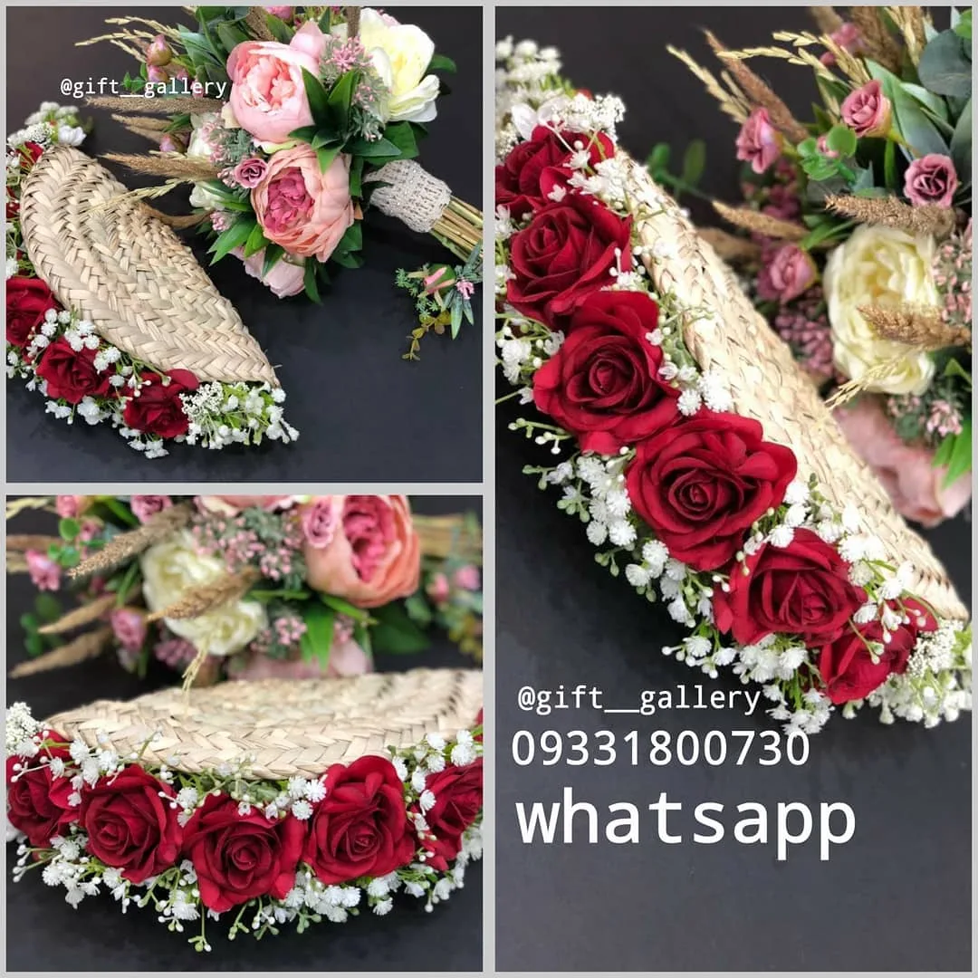 سبد گل عروس