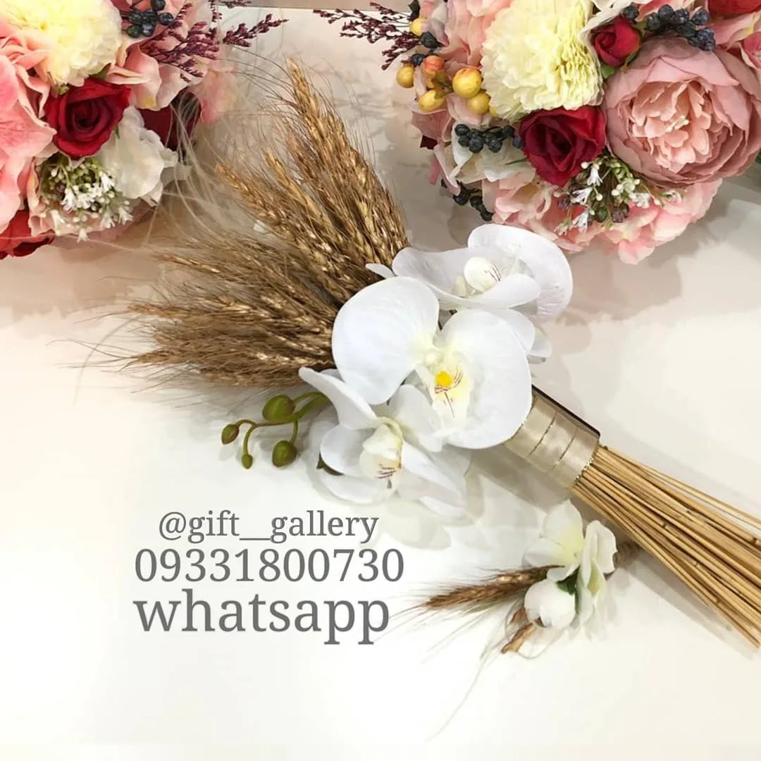 دسته گل عروس مصنوعی
