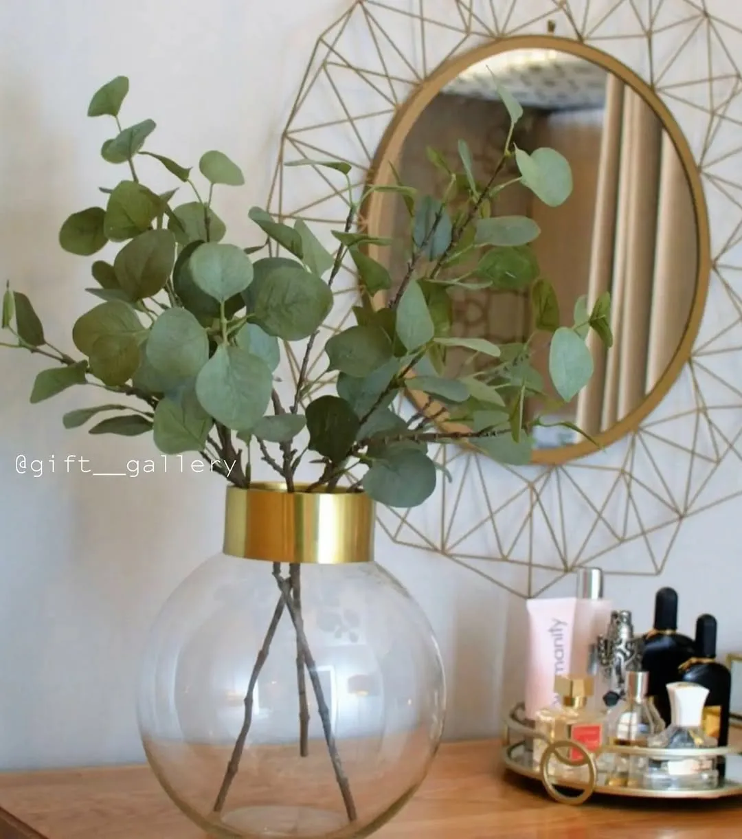 شاخه اوکالیپتوس مصنوعی پارچه‌ای