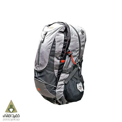 کوله کوهنوردی سوئیس گیر Swissgear، رنگ خاکستری، مشکی و قرمز، کوله دوشی