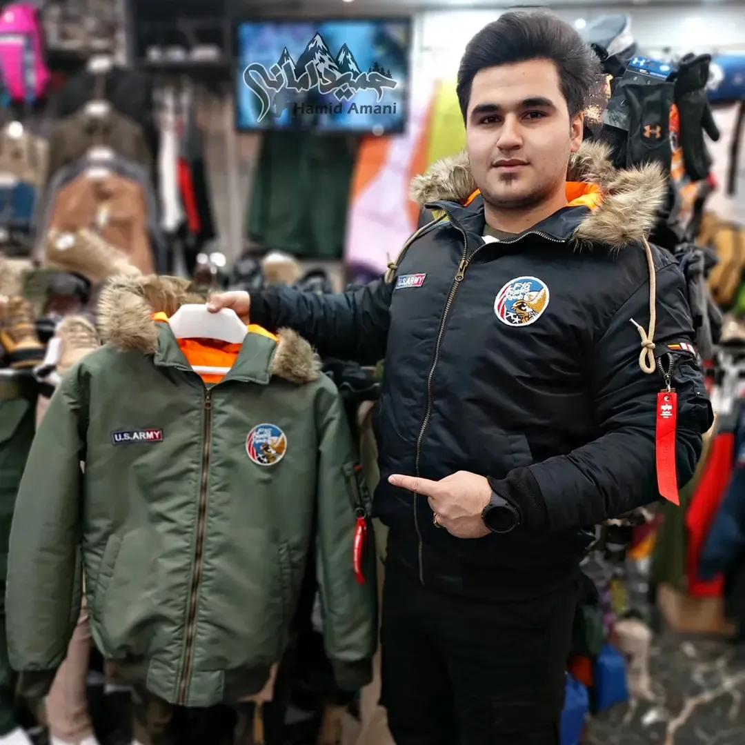 کاپشن نظامی مردانه