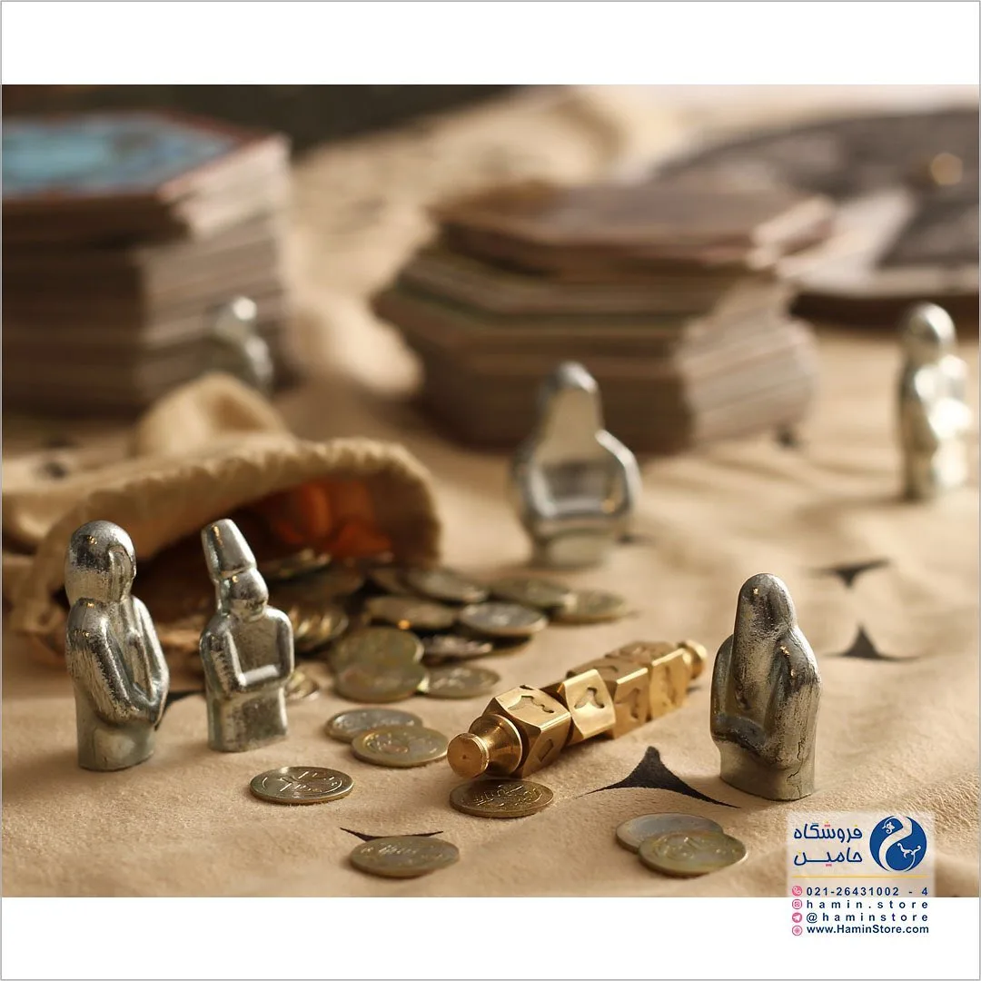 بازی فکری زار — رنگ قهوه‌ای — نمای جزئیات — زار — عکس ۲