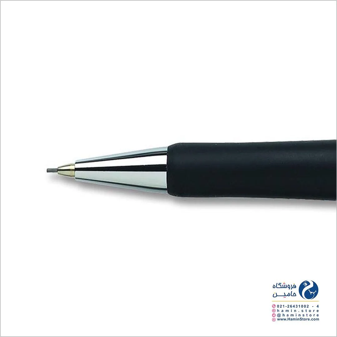 مداد نوکی ۰.۵ میلی‌متری — رنگ زرشکی — نمای جزئیات — ۰٫۵ میلی‌متر — عکس ۳