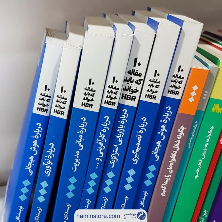 کتاب چگونه کتاب نخوانیم — رنگ آبی — نمای چندکالا — چگونه کتاب نخوانیم — عکس ۷