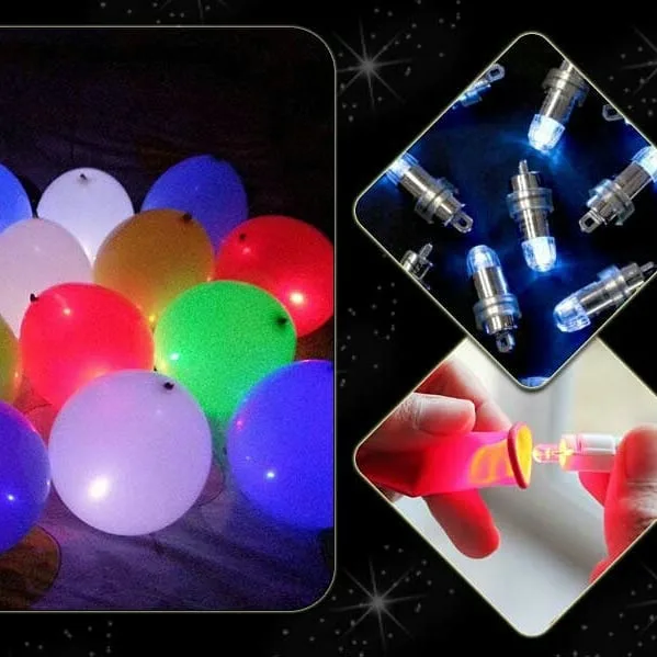 بادکنک چراغدار LED بسته ۵ عددی — عکس ۶