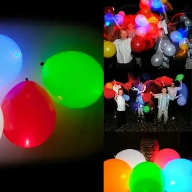 بادکنک چراغدار LED بسته ۵ عددی — عکس ۷