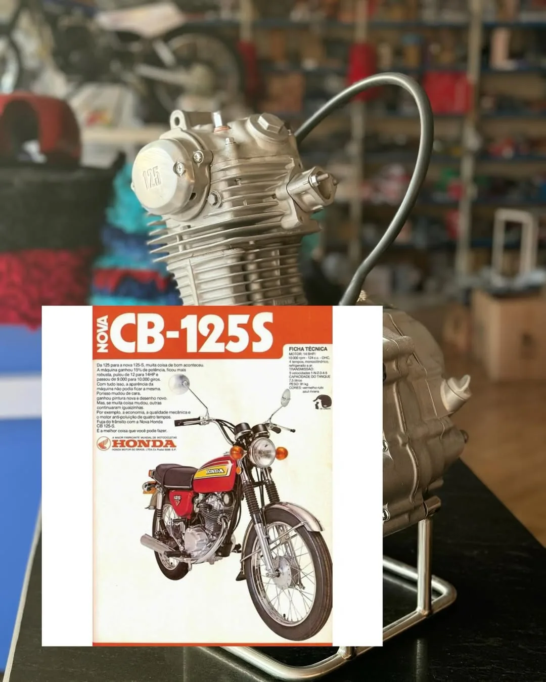 انجین هوندا CB 125 ژاپن