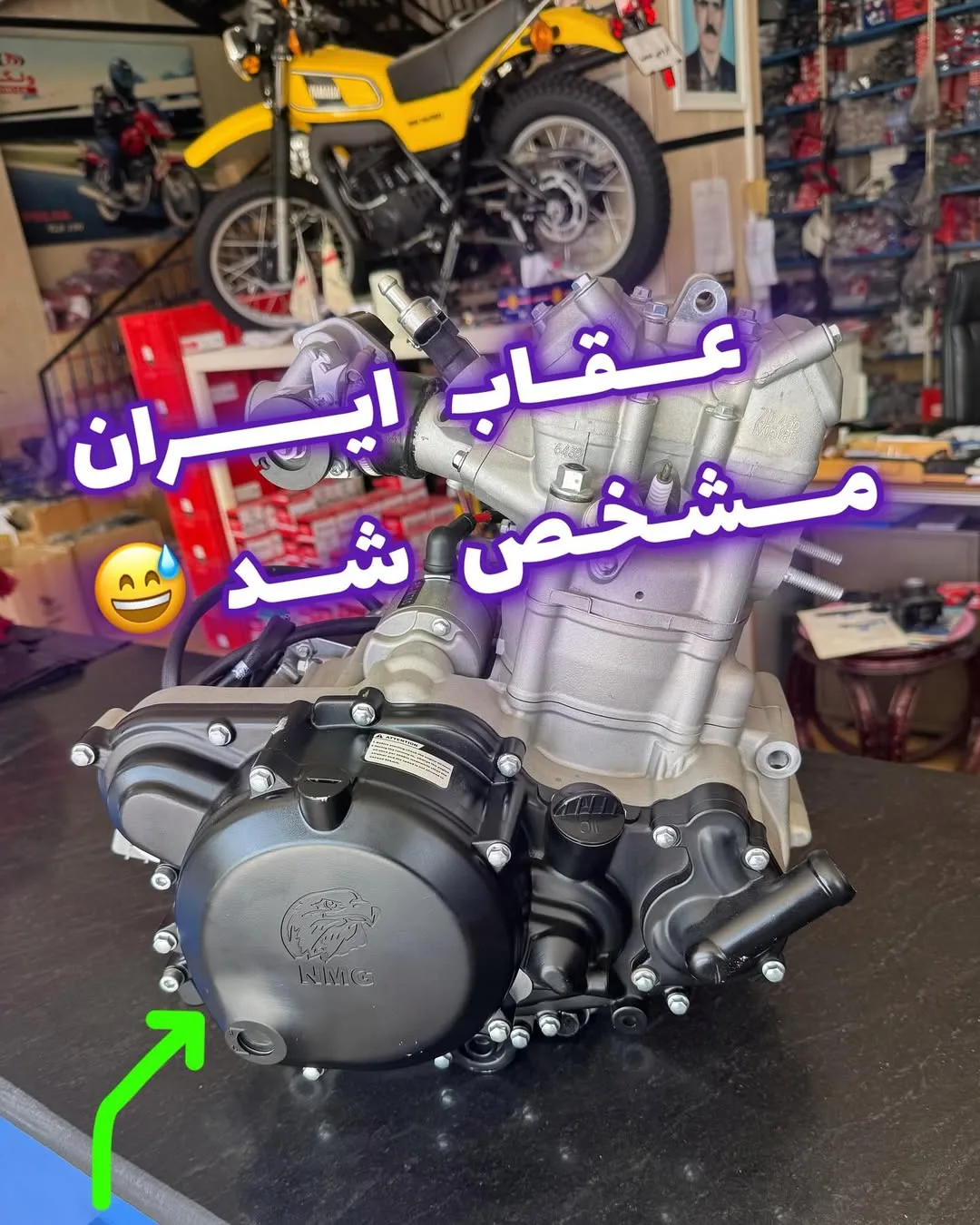 انجین ۲۴ اسب چهارسوپاپ کایو