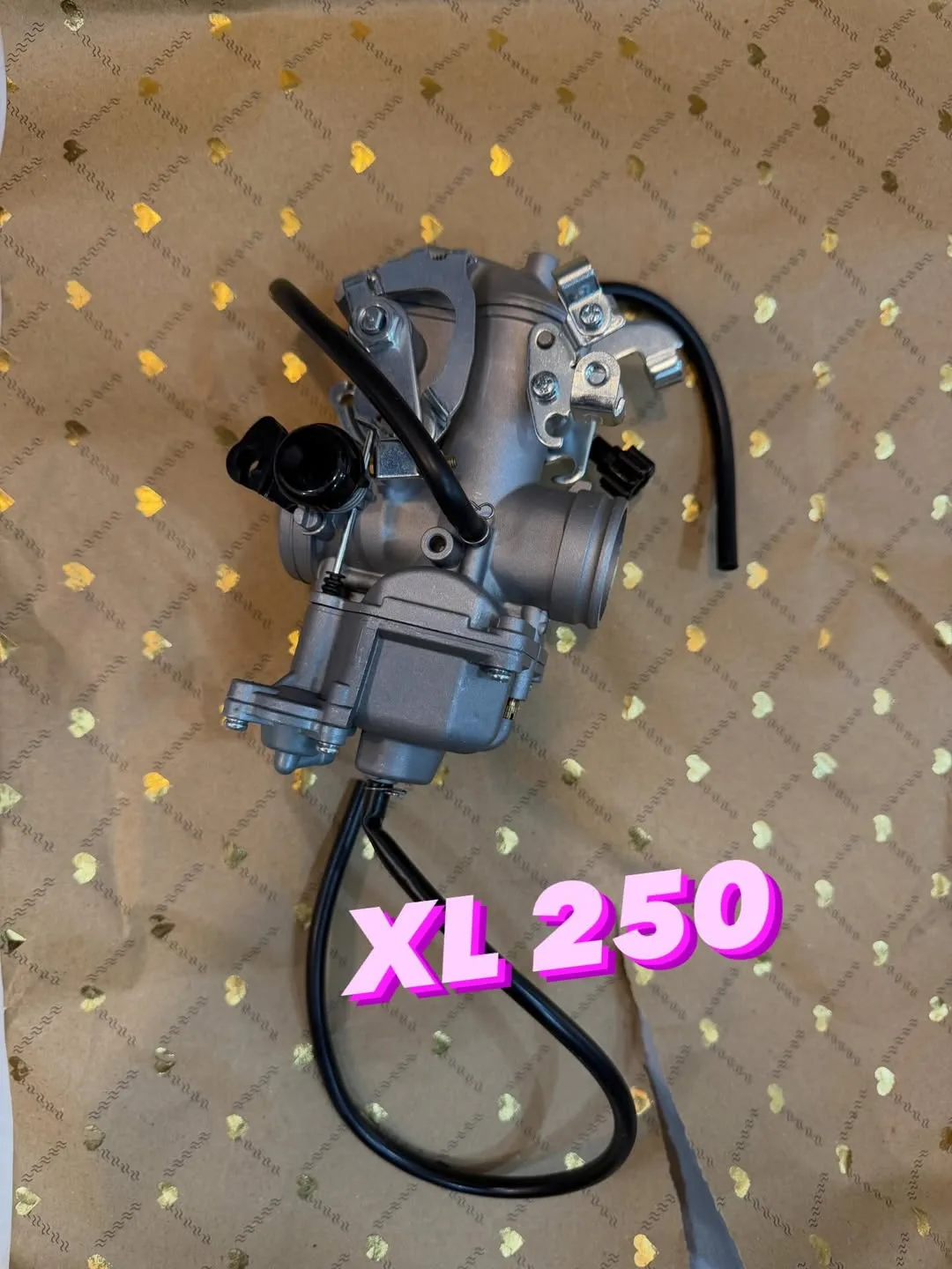کاربراتور XL250، رنگ نقره‌ای، جنس فلز