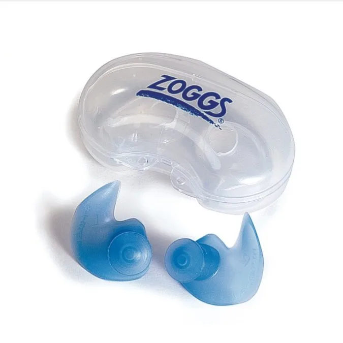 گوشگیر شنا بزرگسال Aqua-plugz Sr زاگز، رنگ آبی، جنس سیلیکون، مدل دندانه دار