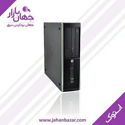 کیس کامپیوتر اچ‌پی 6305 استوک HP، رنگ مشکی و نقره‌ای، جنس فلز و پلاستیک، Tower