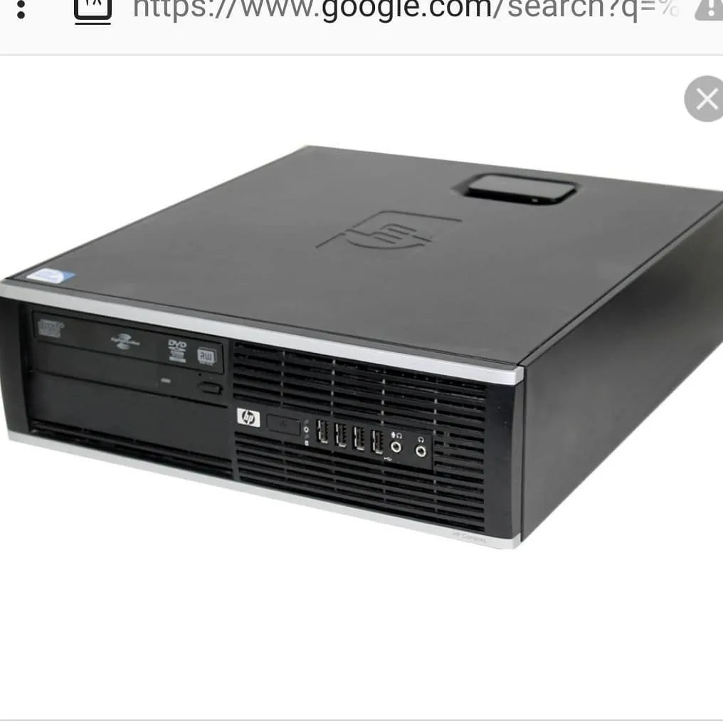 کیس استوک اچ پی ۸۰۰۰ HP، رنگ مشکی و نقرهای، جنس فلز، SFF