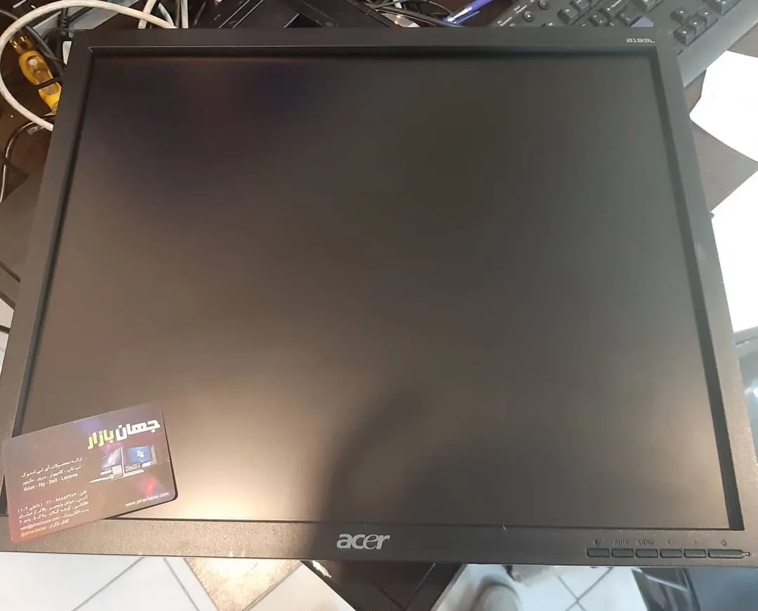 مانیتور ۱۹ اینچ ایسر B193L Acer، رنگ مشکی، جنس پلاستیک و شیشه، مانیتور تخت