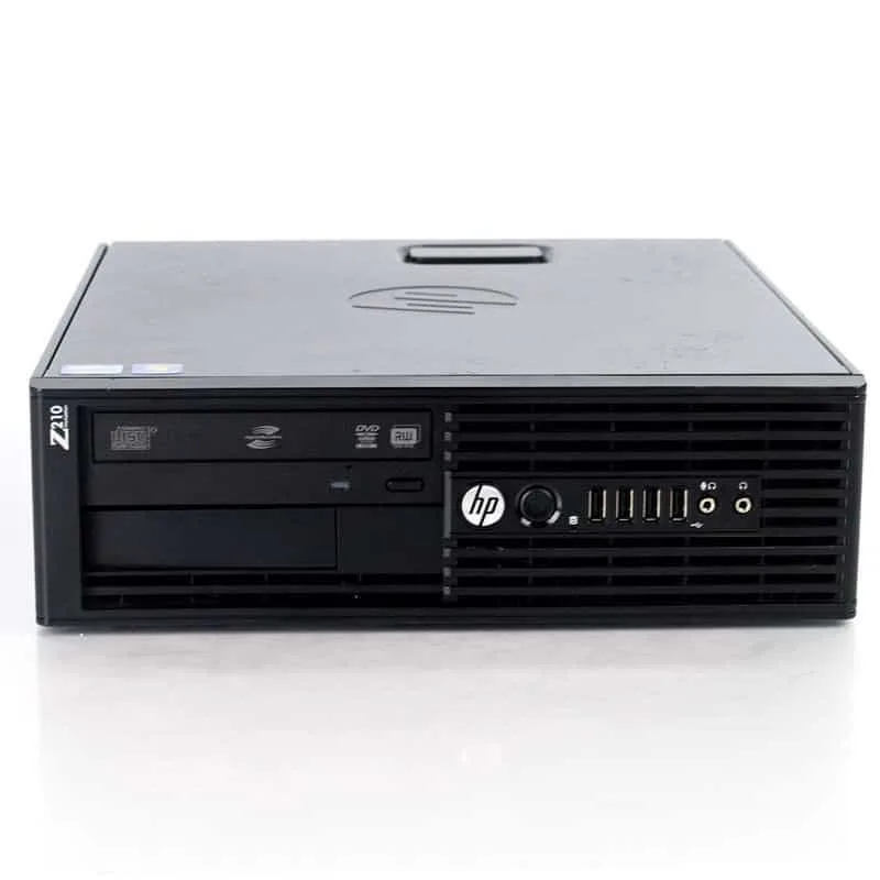 ورک‌استیشن اچ‌پی Z210 SFF i5 2400 HP، رنگ مشکی، جنس پلاستیک و فلز، رومیزی مینی