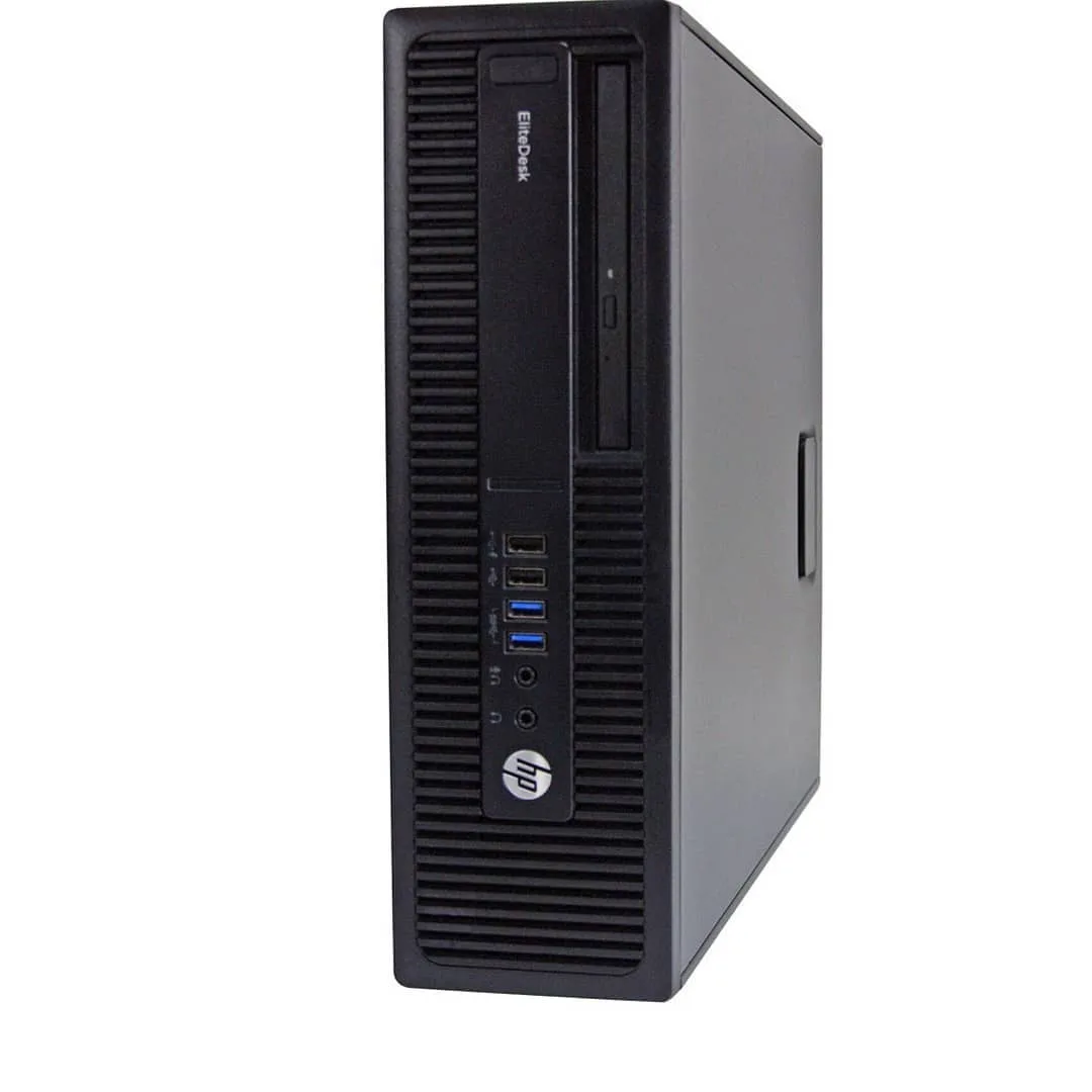 کیس اچپی 800G2 i5 6400 HP، رنگ مشکی، جنس فلز و پلاستیک، کیس کامپیوتر ایستاده
