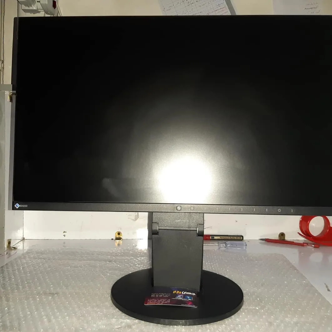 مانیتور ۲۴ اینچ ایزو EV2450 FlexScan Eizo، رنگ مشکی، جنس پلاستیک، مانیتور رومیزی تخت