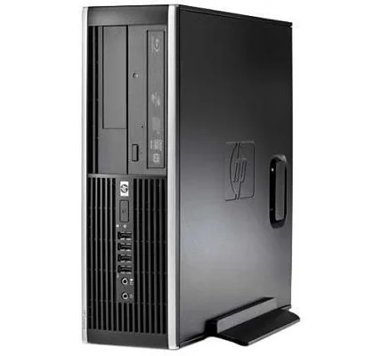 کیس استوک اچ‌پی 8300 i5 HP، رنگ مشکی و نقره‌ای، جنس فلز و پلاستیک، کیس ایستاده