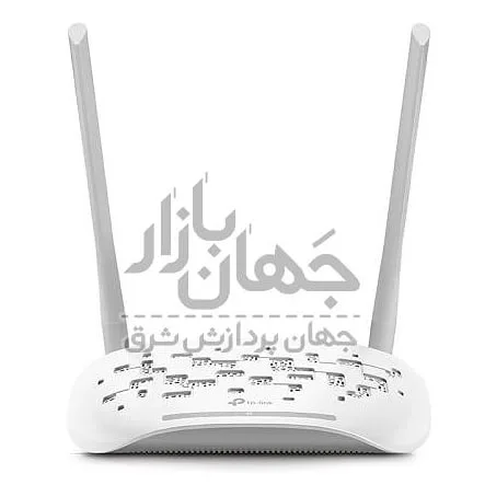 مودم ADSL تی‌پی‌لینک 9960 TP-Link، رنگ سفید، جنس پلاستیک، دو آنتن