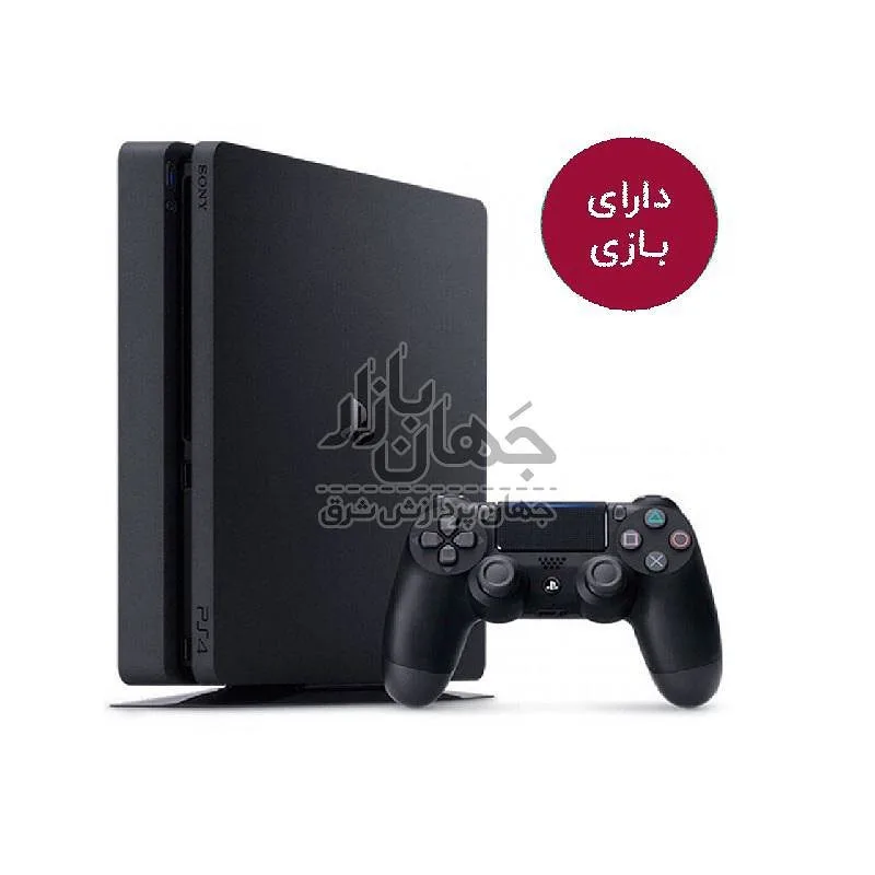 کنسول پلی استیشن ۴ سونی، رنگ مشکی، جنس پلاستیک، PS4