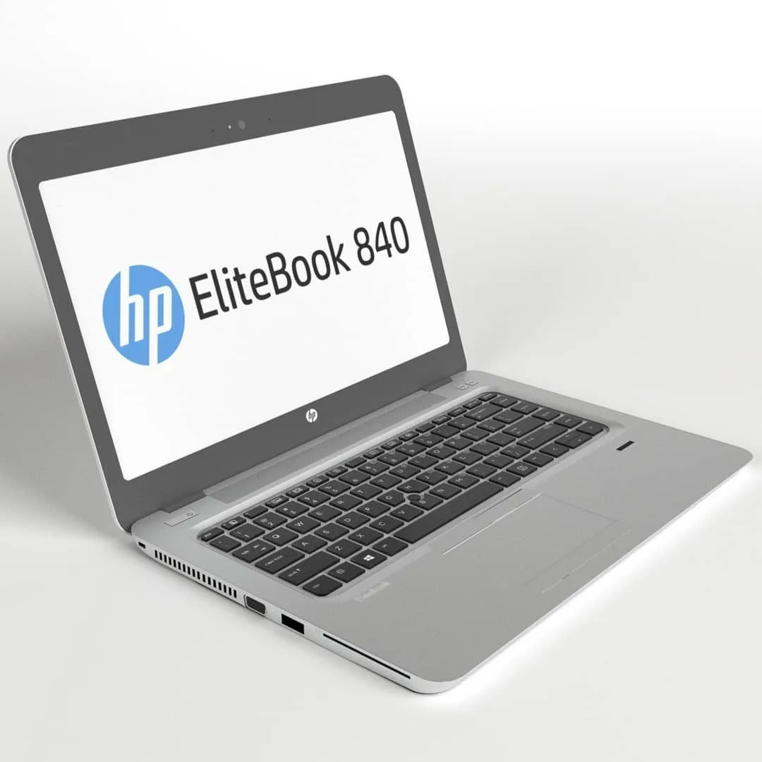 لپتاپ HP EliteBook 840 G2، رنگ نقرهای، جنس فلز و پلاستیک، لپتاپ اداری