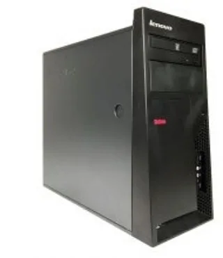 کیس تاور لنوو m58P، رنگ مشکی، جنس پلاستیک و فلز، کیس برج، ATX