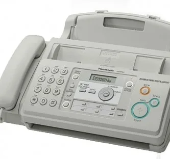 دستگاه فکس پاناسونیک FAX 701، رنگ طوسی، جنس پلاستیک، رومیزی، چندکاره
