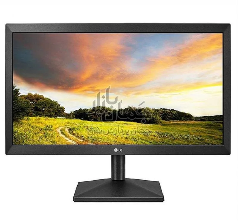 مانیتور ال جی 22MK400 سایز ۲۲ اینچ، رنگ مشکی، جنس پلاستیک، رومیزی، پایه مربعی