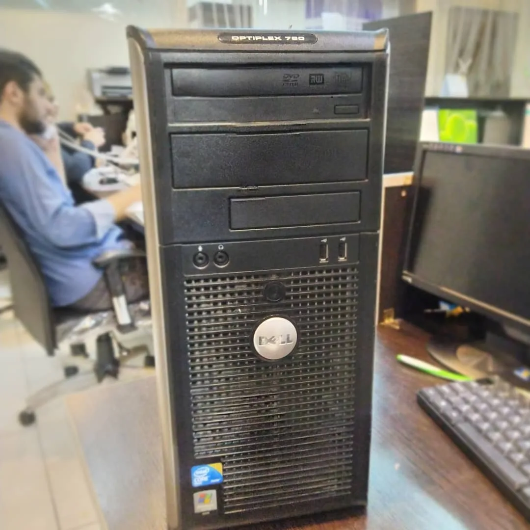 کیس تاور Dell OptiPlex 780، رنگ مشکی، جنس فلز و پلاستیک، کیس کامپیوتر