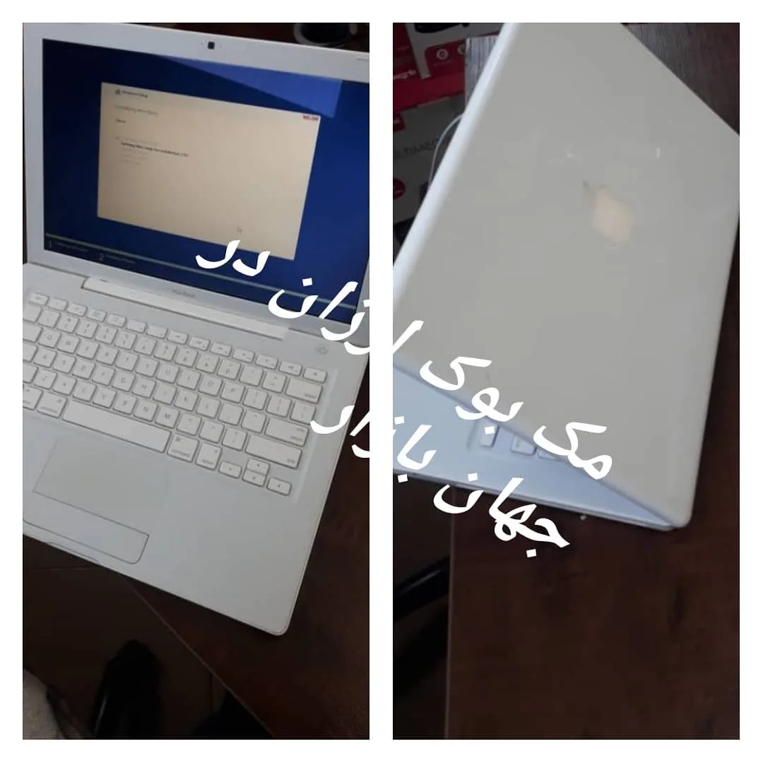 لپتاپ مکبوک C2D رم ۴ گیگ اپل