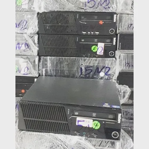 کیس دسکتاپ لنوو i5 نسل ۲، رنگ مشکی، جنس فلز و پلاستیک، مینی کیس