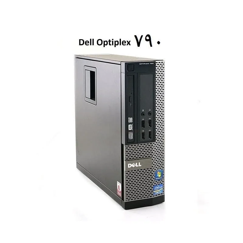 کیس دل اپتیپلکس ۷۹۰ i5 Dell، رنگ مشکی و نقره‌ای، جنس فلز و پلاستیک، رومیزی، مستطیلی