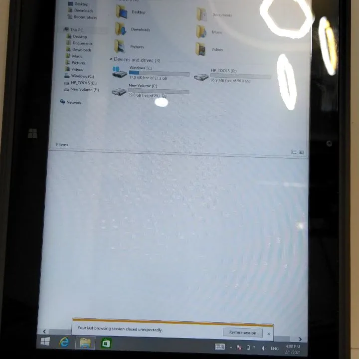 تبلت ویندوزی HP Pro 10EE G1 اچ پی