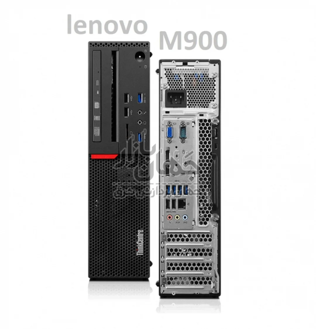 کیس Lenovo ThinkCentre M900 i7 6700 لنوو، رنگ مشکی، جنس پلاستیک و فلز، کیس کامپیوتر اداری