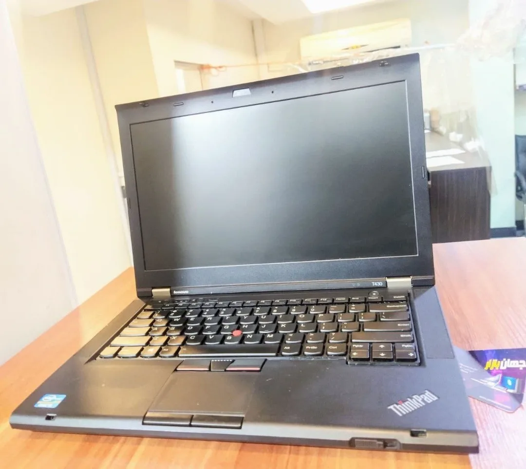 لپ تاپ لنوو ThinkPad T430، رنگ مشکی، جنس پلاستیک و فلز