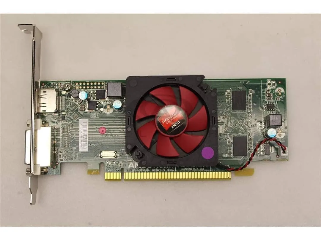 کارت گرافیک AMD Radeon HD 7470 ۱ گیگ، رنگ سبز، قرمز و مشکی، جنس فلز و پلاستیک
