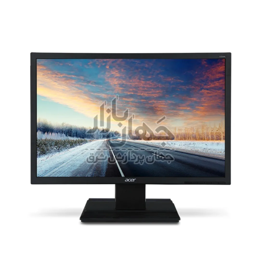 مانیتور استوک ۲۲ اینچ V226WL Acer، رنگ مشکی، جنس پلاستیک، مانیتور رومیزی تخت