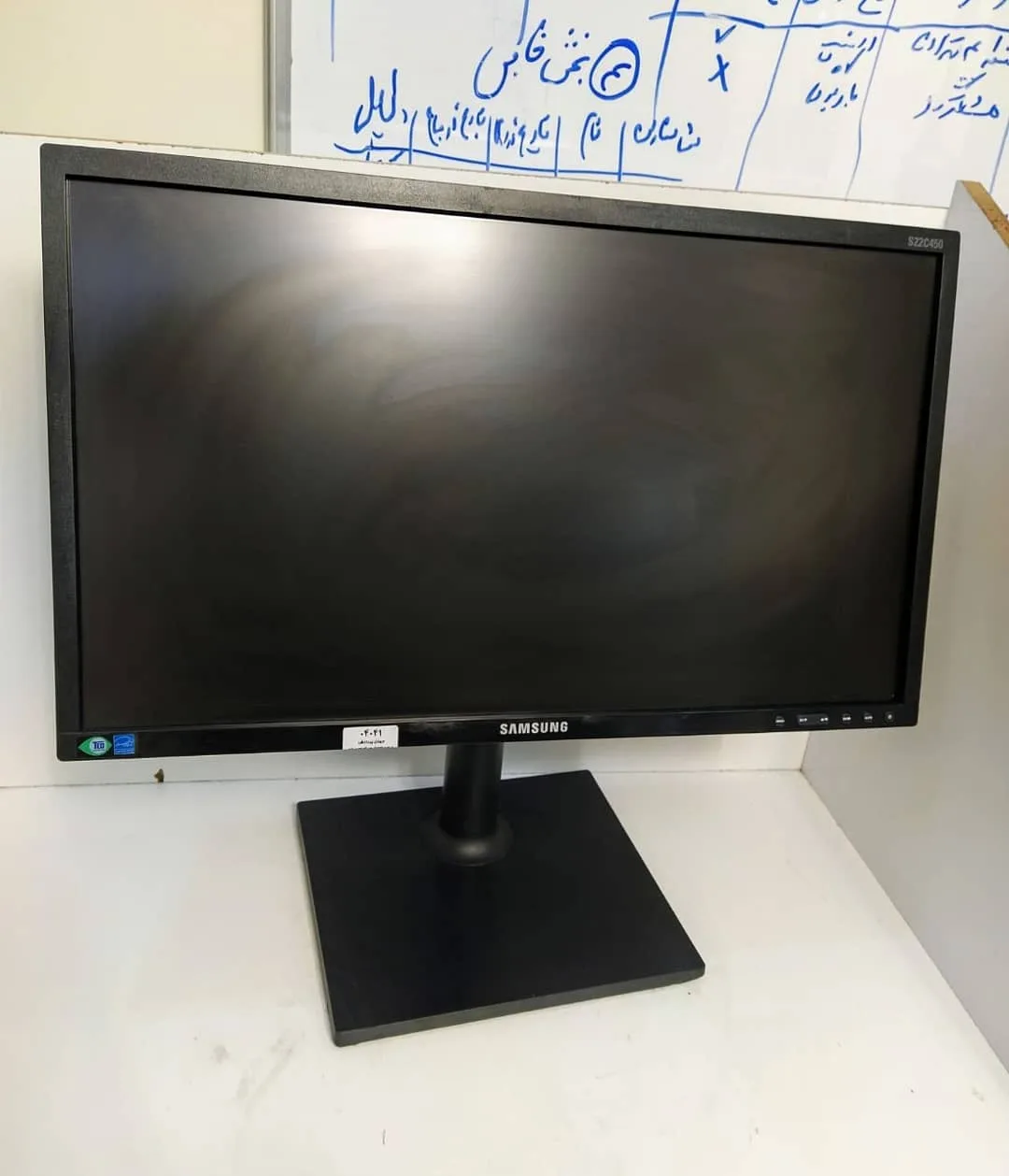 مانیتور ۲۲ اینچ S22C450 سامسونگ، رنگ مشکی، تخت