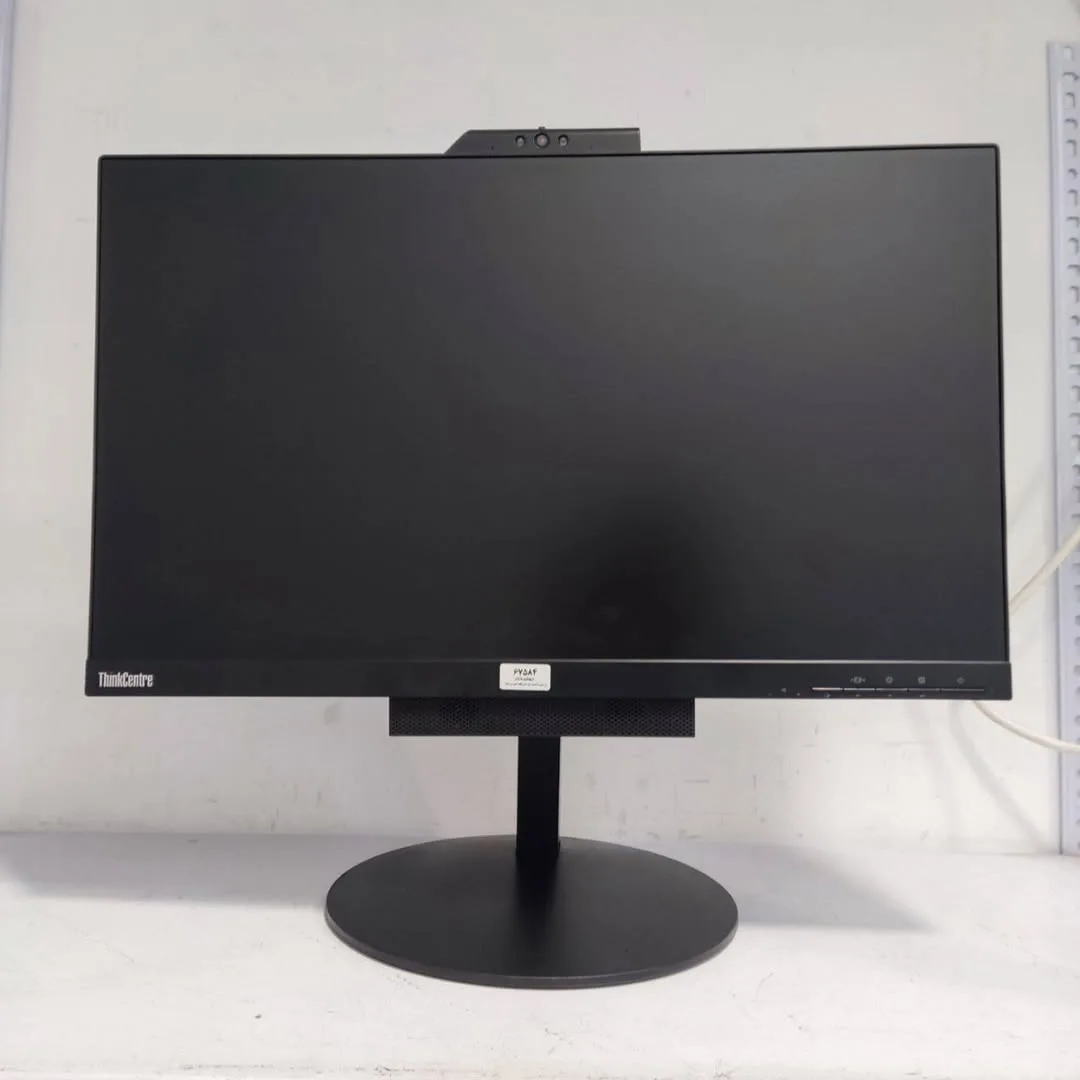 آل‌این‌وان ThinkCentre TIO22 لنوو، رنگ مشکی، جنس پلاستیک، یکپارچه، با پایه